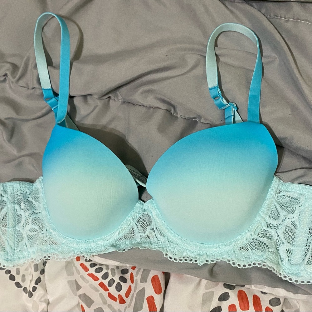 Blue bra